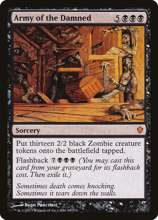Army of the Damned (C13-069) [Commander 2013] MTG Single Wizards of the Coast