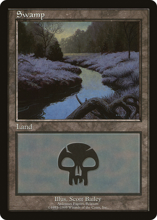 Swamp - Ardennes Fagnes (EURO-005) [Misc] European Land Program MTG Single Wizards of the Coast