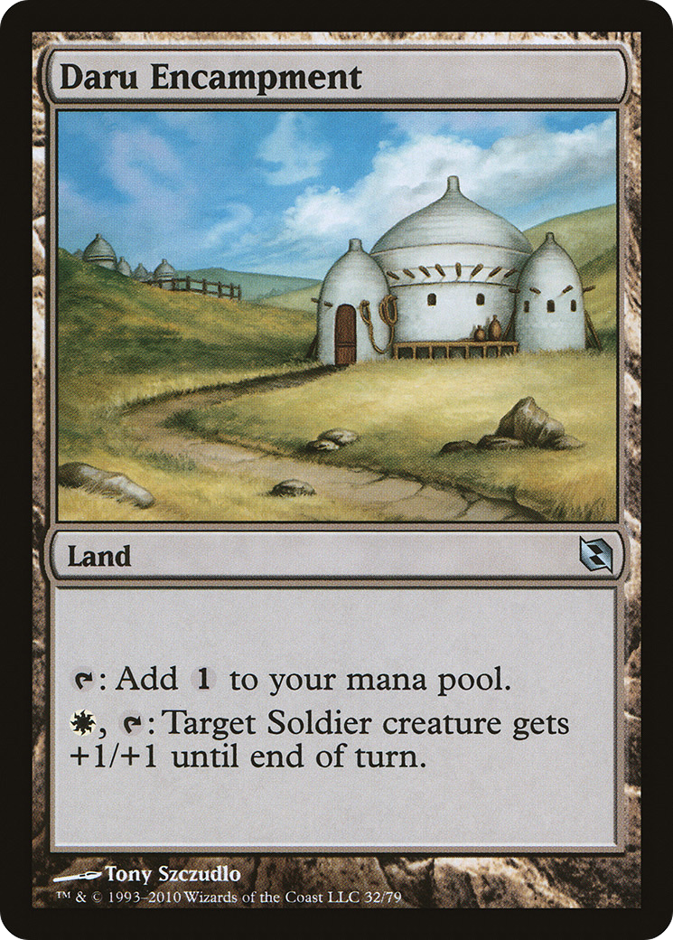 Daru Encampment (DDF-032) [Misc] Duel Decks: Elspeth vs. Tezzeret MTG Single Wizards of the Coast