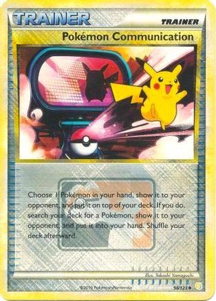 Pokemon Communication - 98/123 (League Promo) () Reverse Holofoil [Promos: League & Championship Cards] Pokemon Single Pokémon