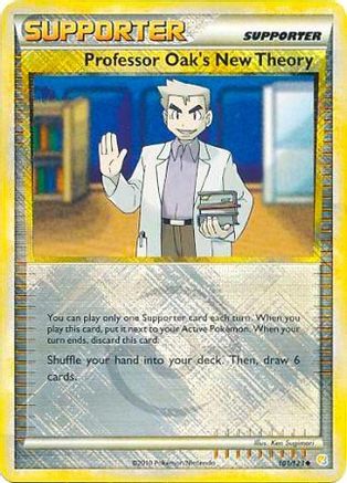 Professor Oak's New Theory - 101/123 (League Promo) () Reverse Holofoil [Promos: League & Championship Cards] Pokemon Single Pokémon