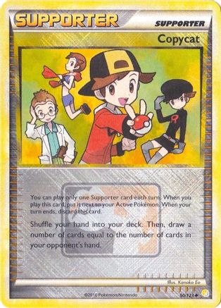 Copycat - 90/123 (League Promo) Reverse Holofoil [Promos: League & Championship Cards] Pokemon Single Pokémon