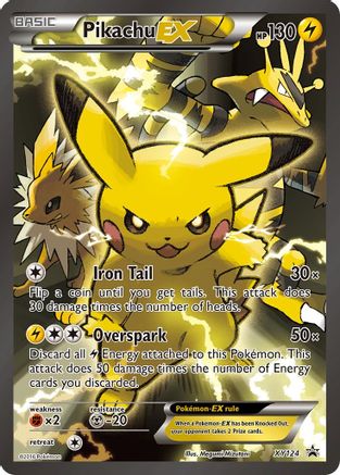 Pikachu EX XY124/211 Holofoil [Promos: XY Promos] Pokemon Single Pokémon
