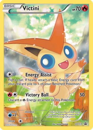 Victini - XY117 (XY117/211) Holofoil [Promos: XY Promos] Pokemon Single Pokémon
