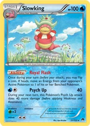 Slowking - 21/122 (XY BREAKpoint) () [Misc: Deck Exclusives] Pokemon Single Pokémon