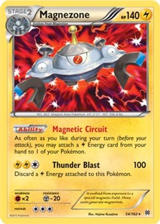 Magnezone - 54/162 (XY BREAKthrough) () [Misc: Deck Exclusives] Pokemon Single Pokémon