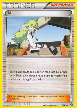 N (Supporter) - BW100 (BW100) [Misc: Deck Exclusives] Pokemon Single Pokémon