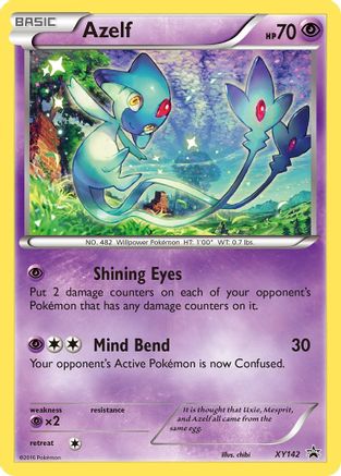 Azelf - XY142 (XY142/211) Holofoil [Promos: XY Promos] Pokemon Single Pokémon