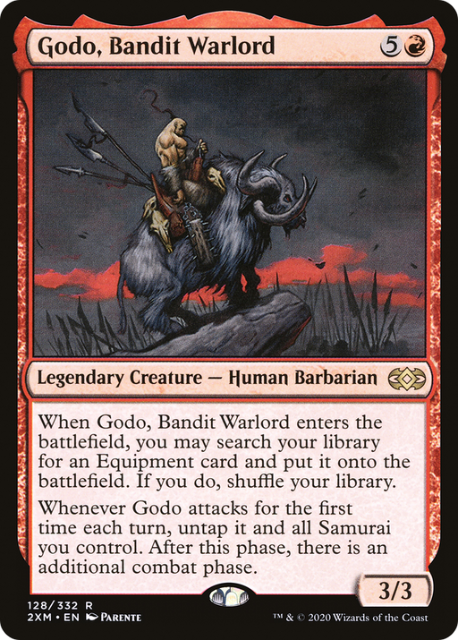Godo, Bandit Warlord (2XM-128) [Double Masters] MTG Single Wizards of the Coast