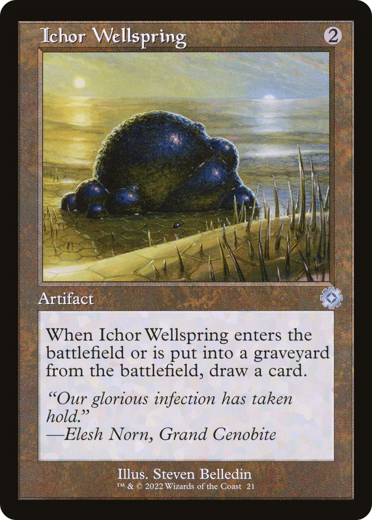 Ichor Wellspring (BRR-021) [The Brothers' War Retro Artifacts] Foil MTG Single Wizards of the Coast