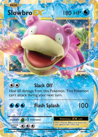 Slowbro EX (26/108) Holofoil [XY: Evolutions] Pokemon Single Pokémon