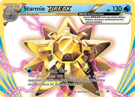 Starmie BREAK (32/108) Holofoil [XY: Evolutions] Pokemon Single Pokémon