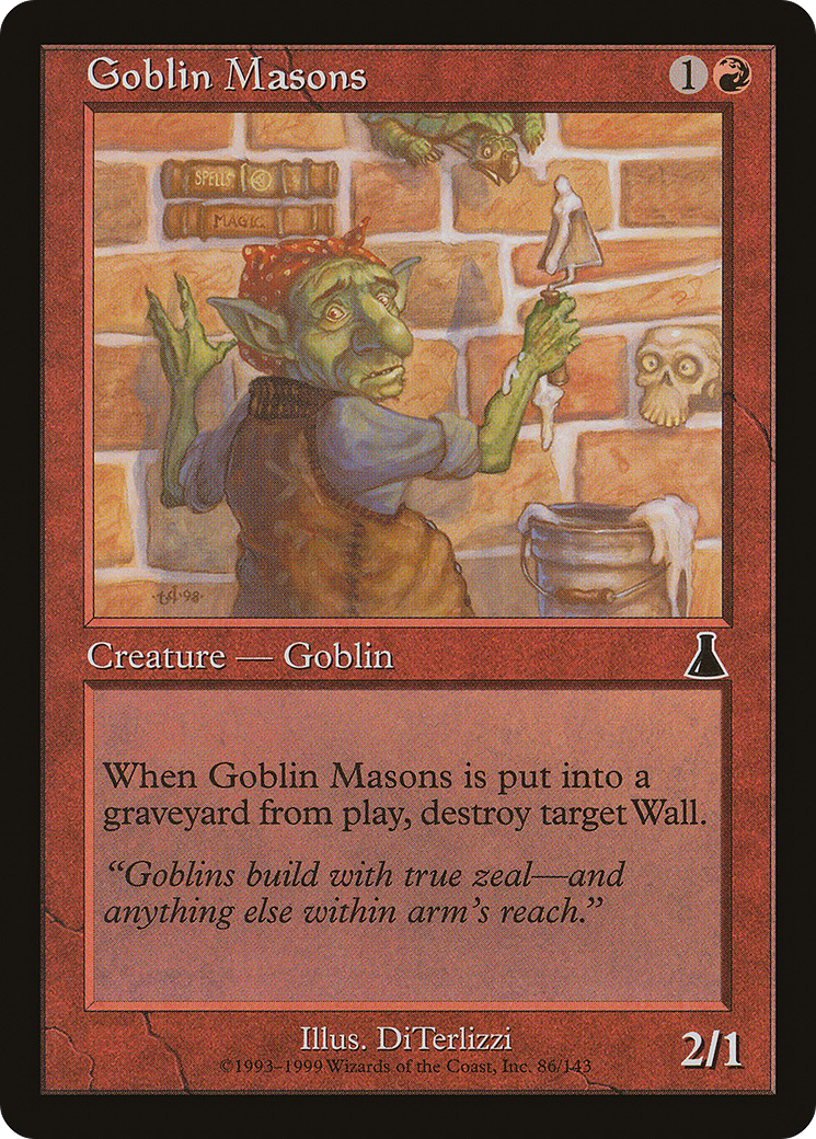 Goblin Masons (UDS-086) [Urza's Destiny] Foil MTG Single Wizards of the Coast