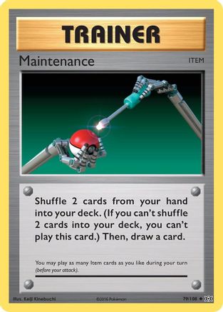 Maintenance (79/108) Reverse Holofoil [XY: Evolutions] Pokemon Single Pokémon
