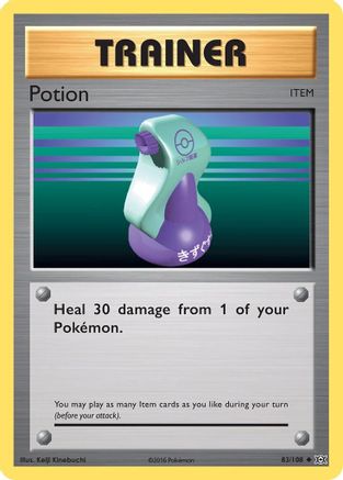 Potion (83/108) [XY: Evolutions] Pokemon Single Pokémon