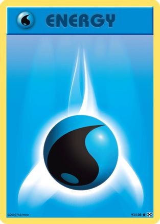 Water Energy (93/108) Reverse Holofoil [XY: Evolutions] Pokemon Single Pokémon