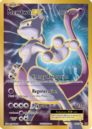 Mewtwo EX (Full Art) 103/108 Holofoil [XY: Evolutions] Pokemon Single Pokémon