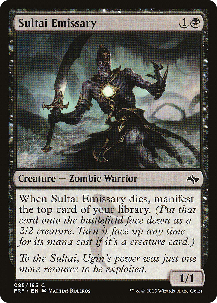 Sultai Emissary (FRF-085) [Fate Reforged] Foil MTG Single Wizards of the Coast