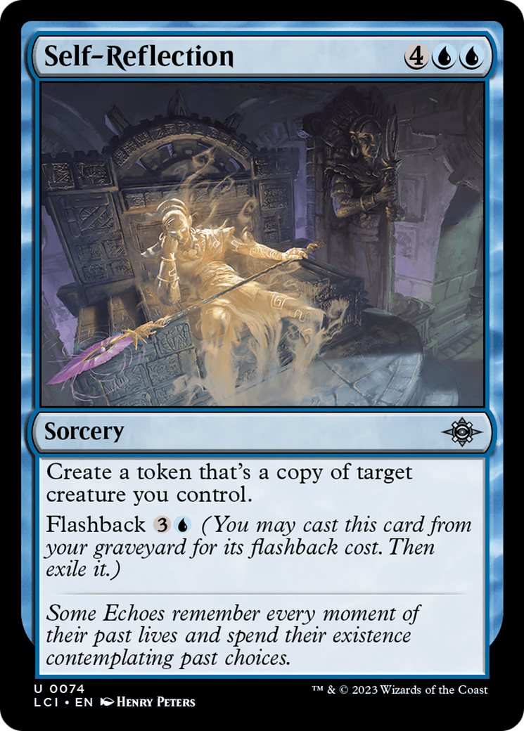 Self-Reflection (LCI-074) [The Lost Caverns of Ixalan] MTG Single Wizards of the Coast