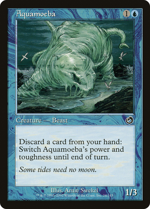 Aquamoeba (TOR-024) [Torment] Foil MTG Single Wizards of the Coast