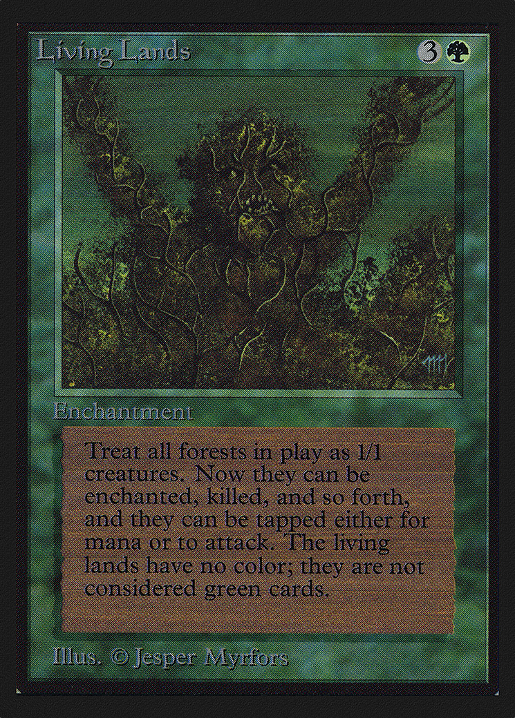 Living Lands (CED-210) [Collectors' Edition] MTG Single Wizards of the Coast