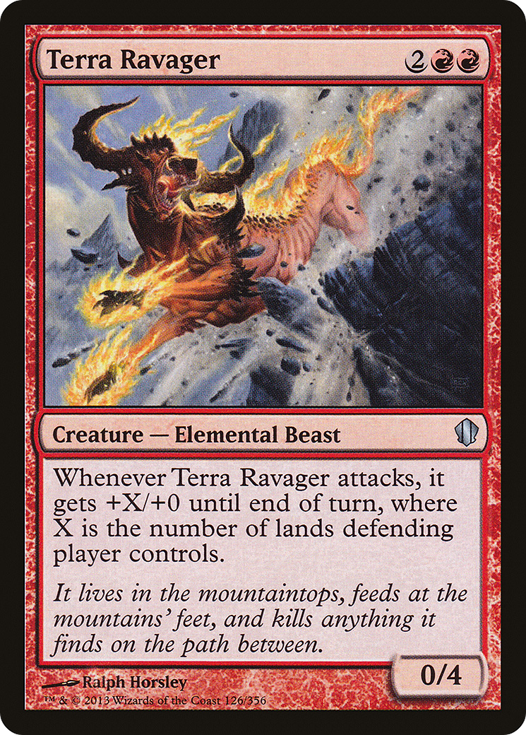 Terra Ravager (C13-126) [Commander 2013] MTG Single Wizards of the Coast