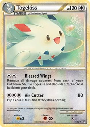 Togekiss - 9/90 (HGSS Undaunted) () [Misc: Deck Exclusives] Pokemon Single Pokémon