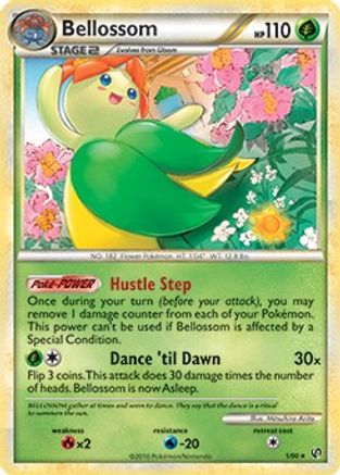 Bellossom - 1/90 (HGSS Undaunted) () [Misc: Deck Exclusives] Pokemon Single Pokémon