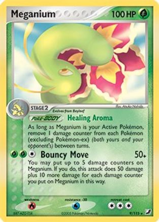 Meganium - 9/115 (EX Unseen Forces) () [Misc: Deck Exclusives] Pokemon Single Pokémon