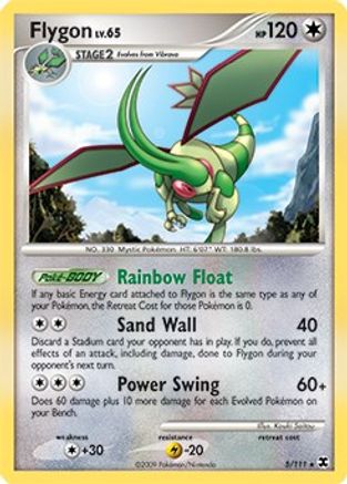 Flygon - 5/111 (DPPt Rising Rivals) () [Misc: Deck Exclusives] Pokemon Single Pokémon