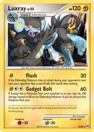 Luxray - 5/99 () [Misc: Deck Exclusives] Pokemon Single Pokémon