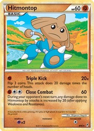 Hitmontop - 8/95 (Call of Legends) (8) - [Misc: Deck Exclusives] Pokemon Single Pokémon