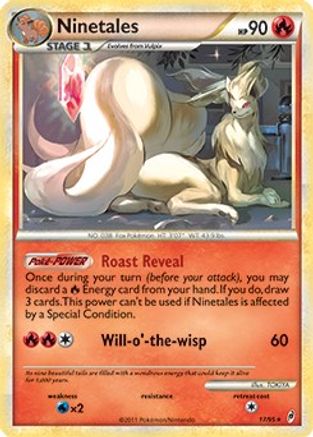Ninetales - 17/95 (Call of Legends) () [Misc: Deck Exclusives] Pokemon Single Pokémon