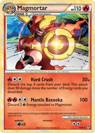 Magmortar - 16/95 (Call of Legends) () [Misc: Deck Exclusives] Pokemon Single Pokémon