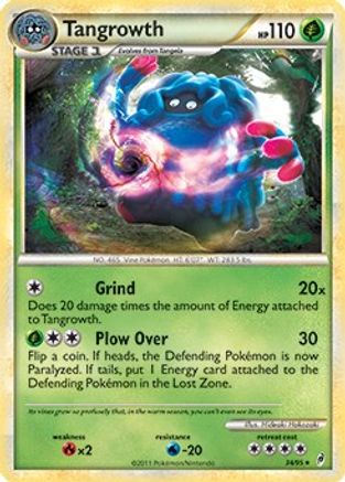 Tangrowth 34/95 (Call of Legends) () Holofoil [Misc: Deck Exclusives] Pokemon Single Pokémon