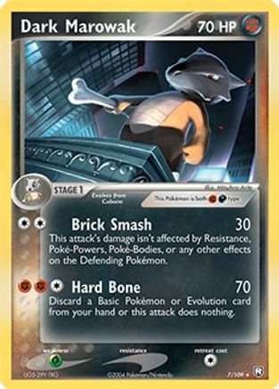 Dark Marowak - 7/109 (EX Team Rocket Returns) () [Misc: Deck Exclusives] Pokemon Single Pokémon