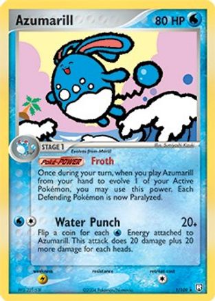 Azumarill - 1/109 (EX Team Rocket Returns) () [Misc: Deck Exclusives] Pokemon Single Pokémon
