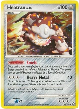 Heatran - 30/146 (DP Legends Awakened) () Holofoil [Misc: Deck Exclusives] Pokemon Single Pokémon