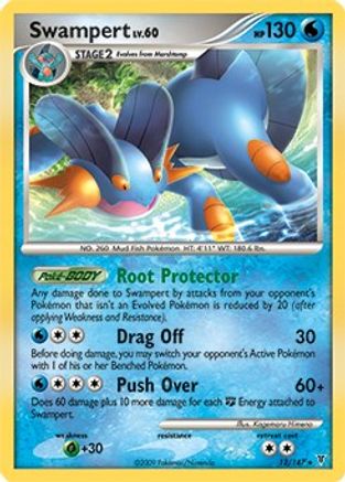Swampert 12/147 (DPPt Supreme Victors) () [Misc: Deck Exclusives] Pokemon Single Pokémon