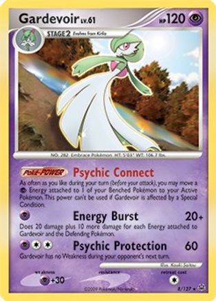 Gardevoir - 8/127 (DPPt Platinum) () [Misc: Deck Exclusives] Pokemon Single Pokémon