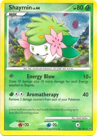Shaymin 38/127 (DPPt Platinum) () Holofoil [Misc: Deck Exclusives] Pokemon Single Pokémon