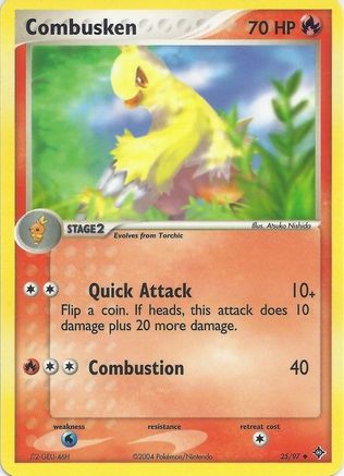 Combusken () [EX: Battle Stadium] Pokemon Single Pokémon