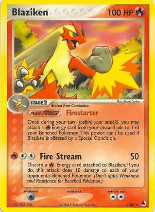 Blaziken () [EX: Battle Stadium] Pokemon Single Pokémon