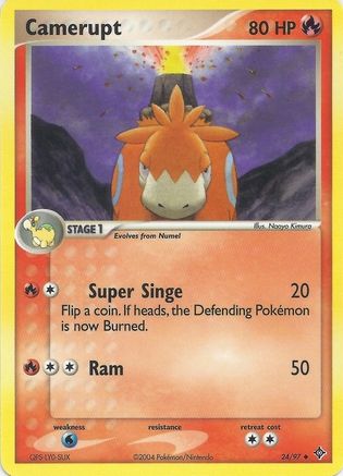 Camerupt () [EX: Battle Stadium] Pokemon Single Pokémon