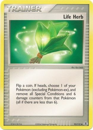 Life Herb () [EX: Battle Stadium] Pokemon Single Pokémon