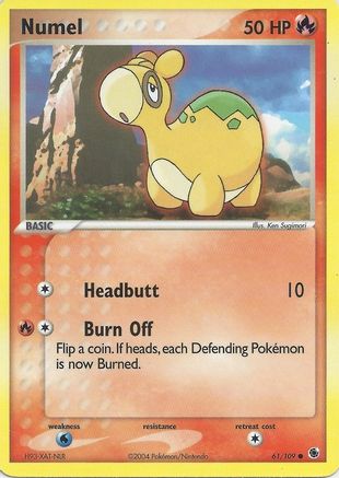 Numel (61) () [EX: Battle Stadium] Pokemon Single Pokémon
