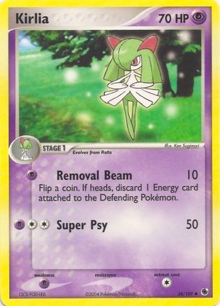 Kirlia () [EX: Battle Stadium] Pokemon Single Pokémon