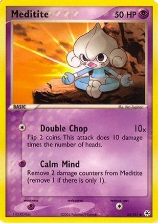 Meditite () [EX: Battle Stadium] Pokemon Single Pokémon