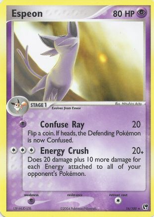 Espeon () [EX: Battle Stadium] Pokemon Single Pokémon