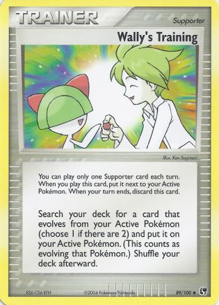 Wally's Training () [EX: Battle Stadium] Pokemon Single Pokémon